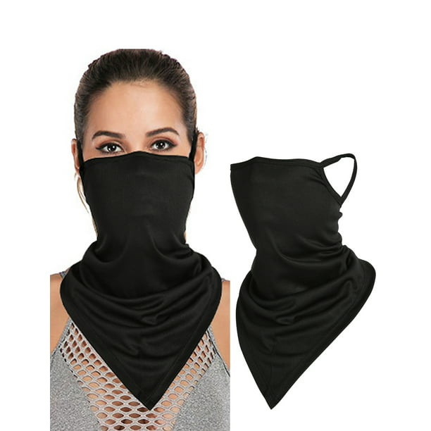 Neck Face Mask Dust Wind Resistant Neck Gaiter Mask Bandana Balaclava Scarf 